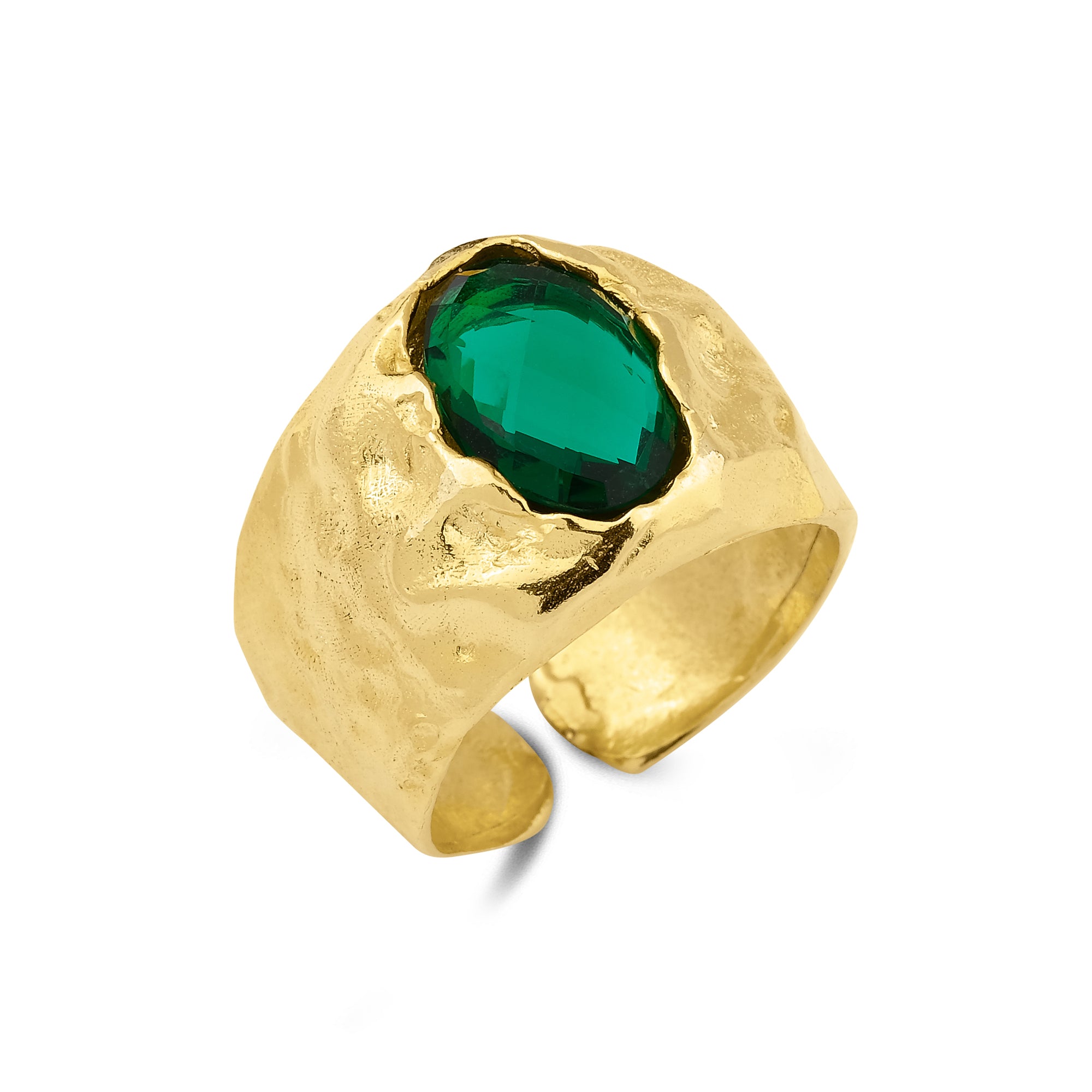 Virela Emerald Ring
